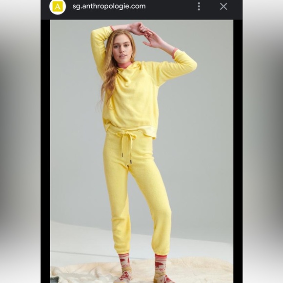 Stateside Tops - Stateside Tawny Sherpa Hoodie and Sweatpants Set XS